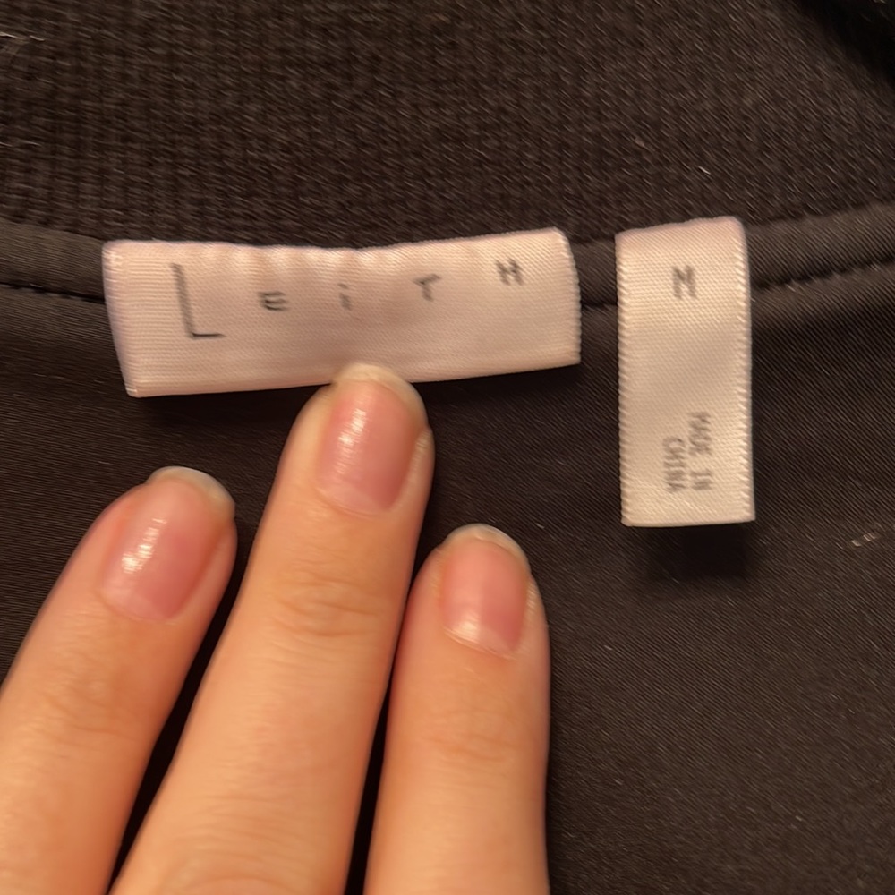 Leith Scuba Rhinestone Bomber Jacket - Picture 6 of 6